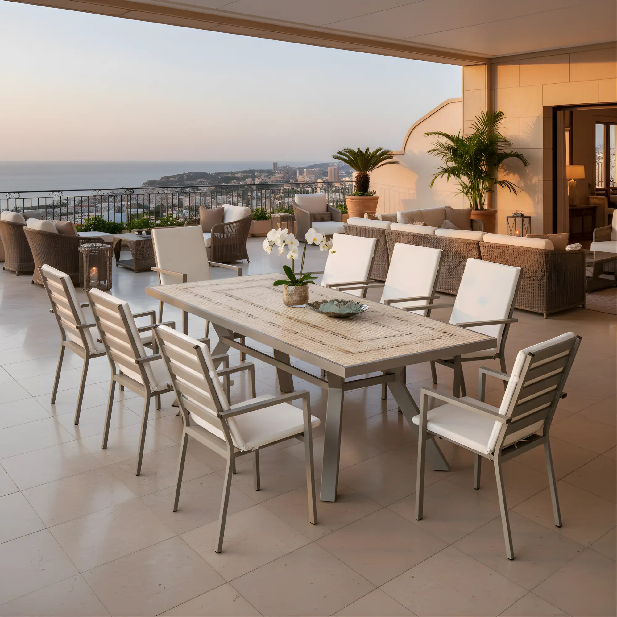 Mesa de mosaico Veneto 230