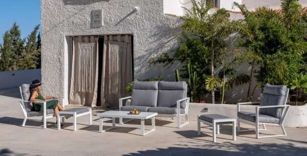 Set de Sofá de Aluminio Bolonia-7 XL - Imagen 2