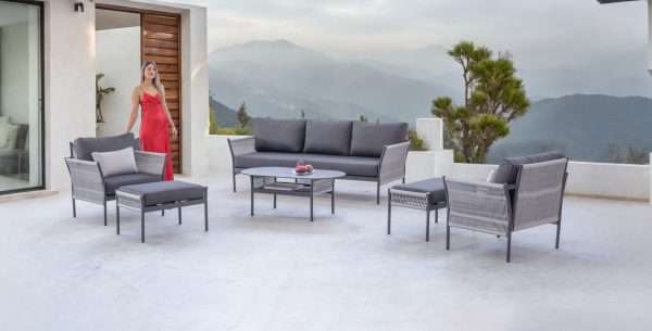 Conjunto de Jardín de Cuerda Redonda Celina-8 - Imagen 2