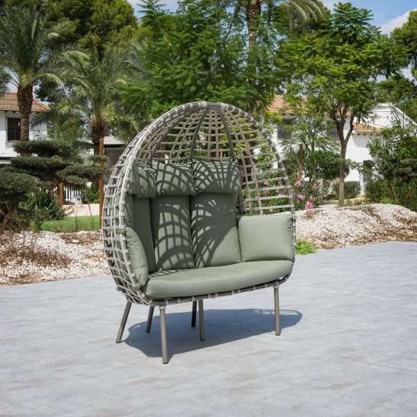 Silla huevo con patas Colombo - Imagen 2