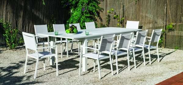 Mesa extensible de exterior Camelia 220