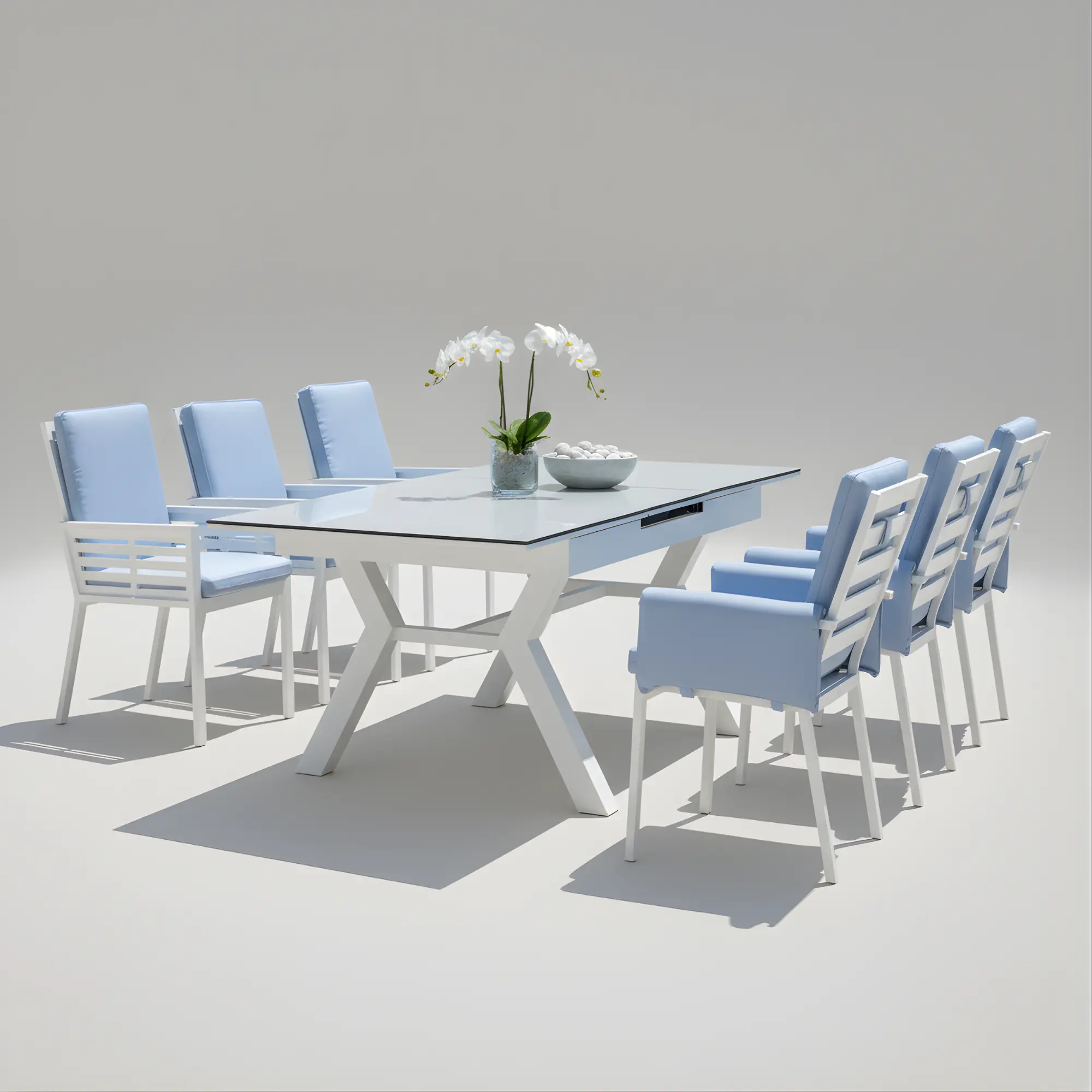 Mesa de exterior extensible Santania 160/210