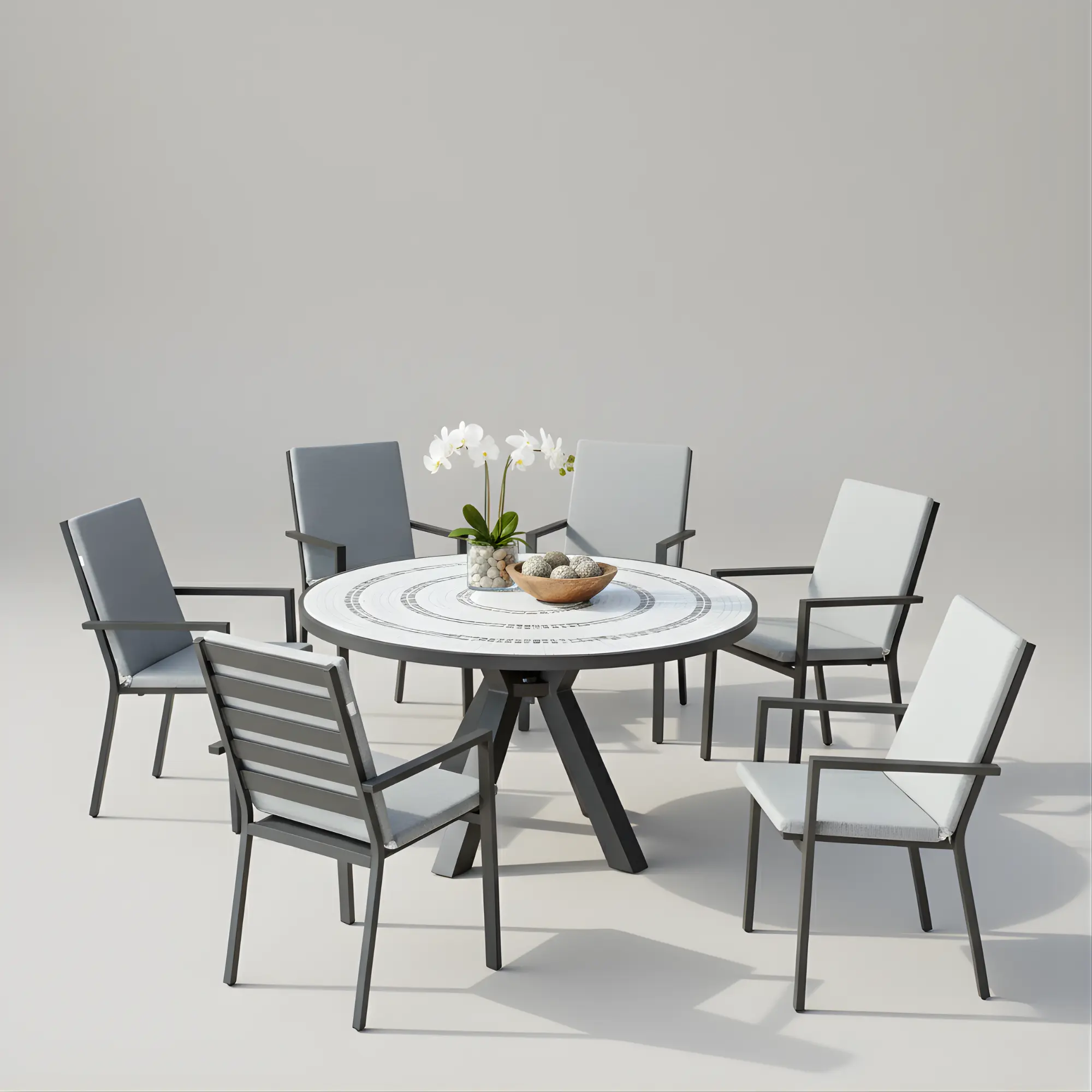 Mesa de mosaico Harnau 150