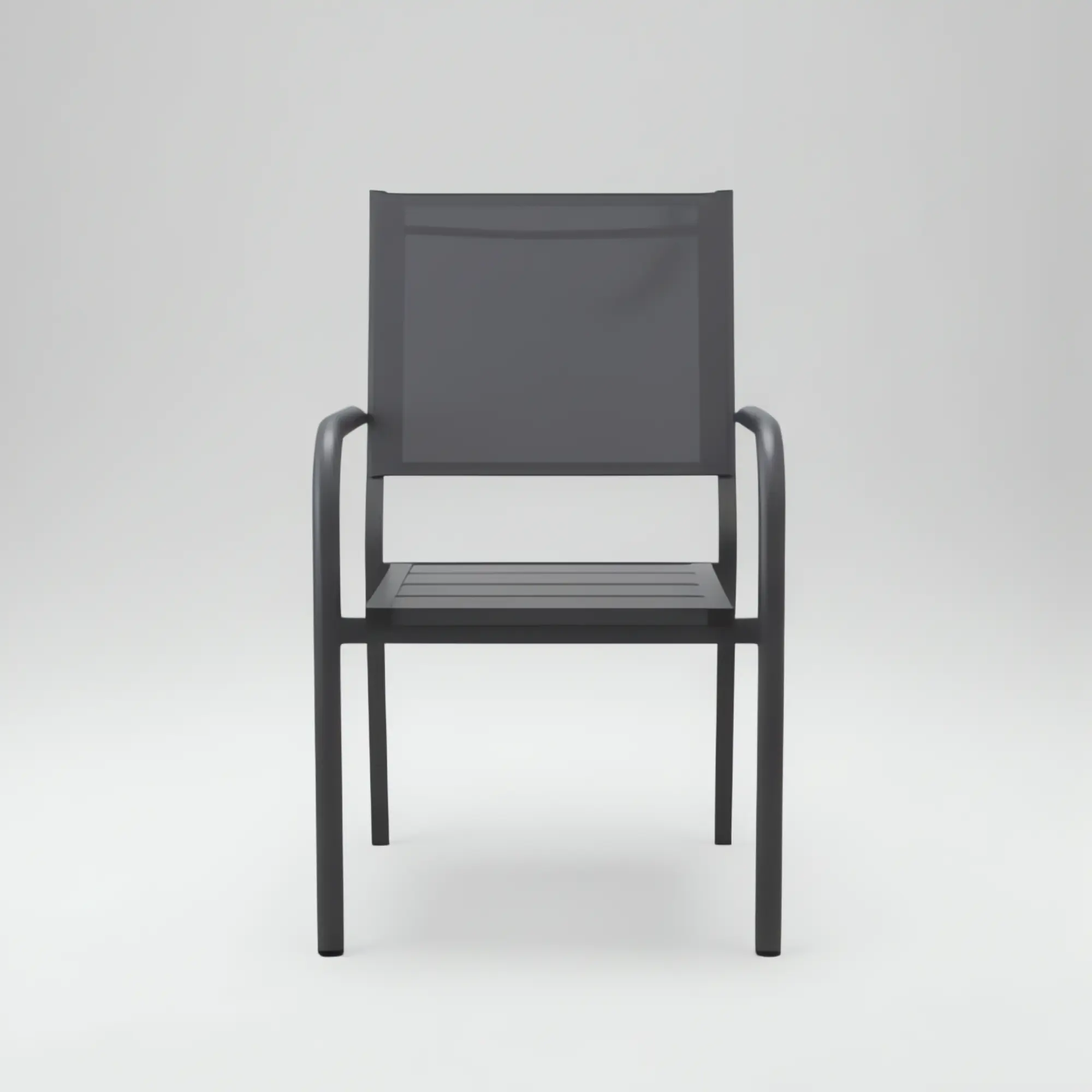 Silla de jardín de aluminio y textilene Celina