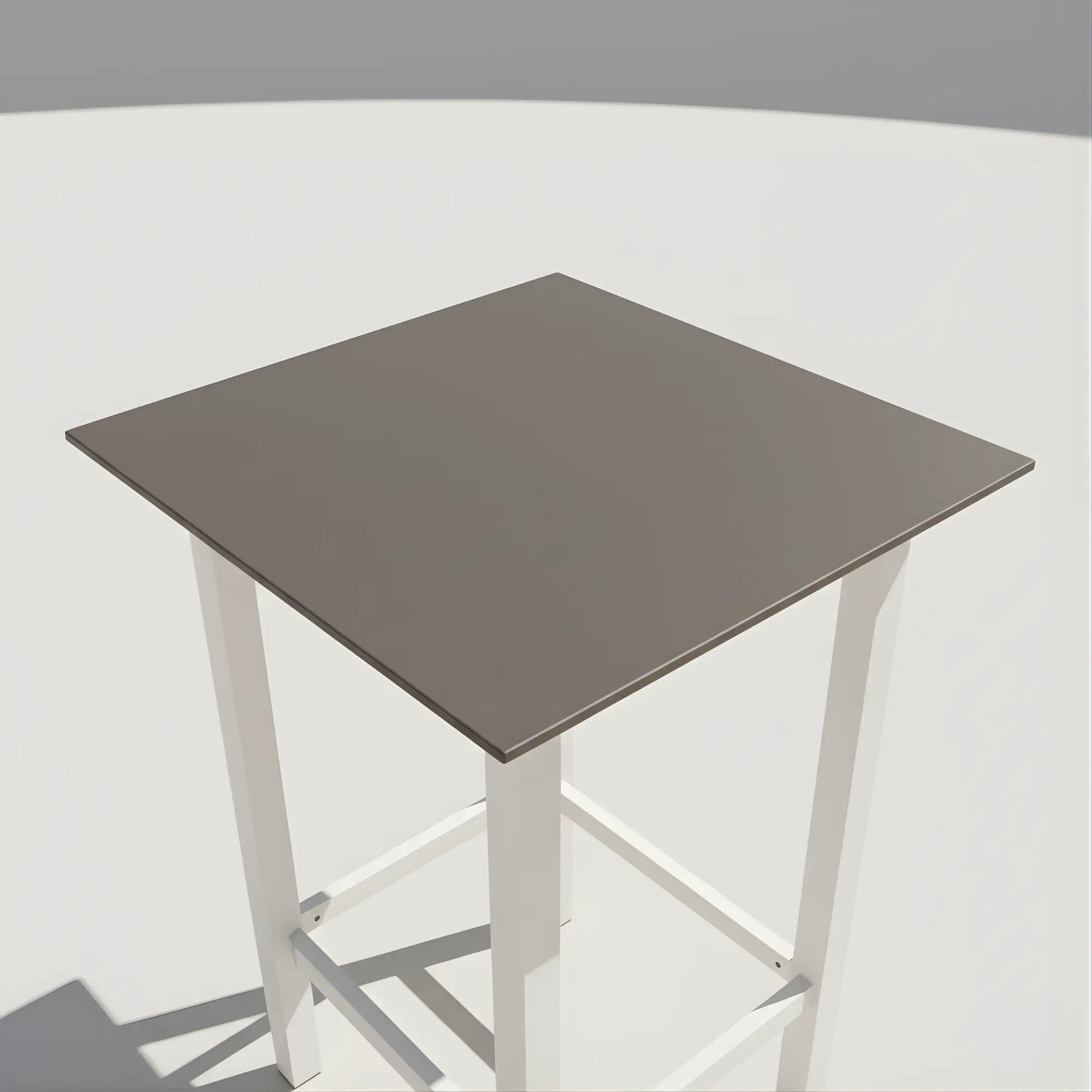 Mesa Alta de Bar Cuadrada Boracay 70