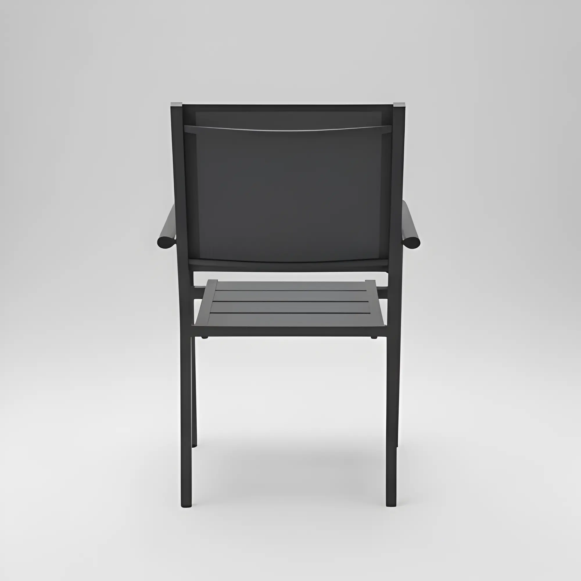 Silla de jardín de aluminio y textilene Celina