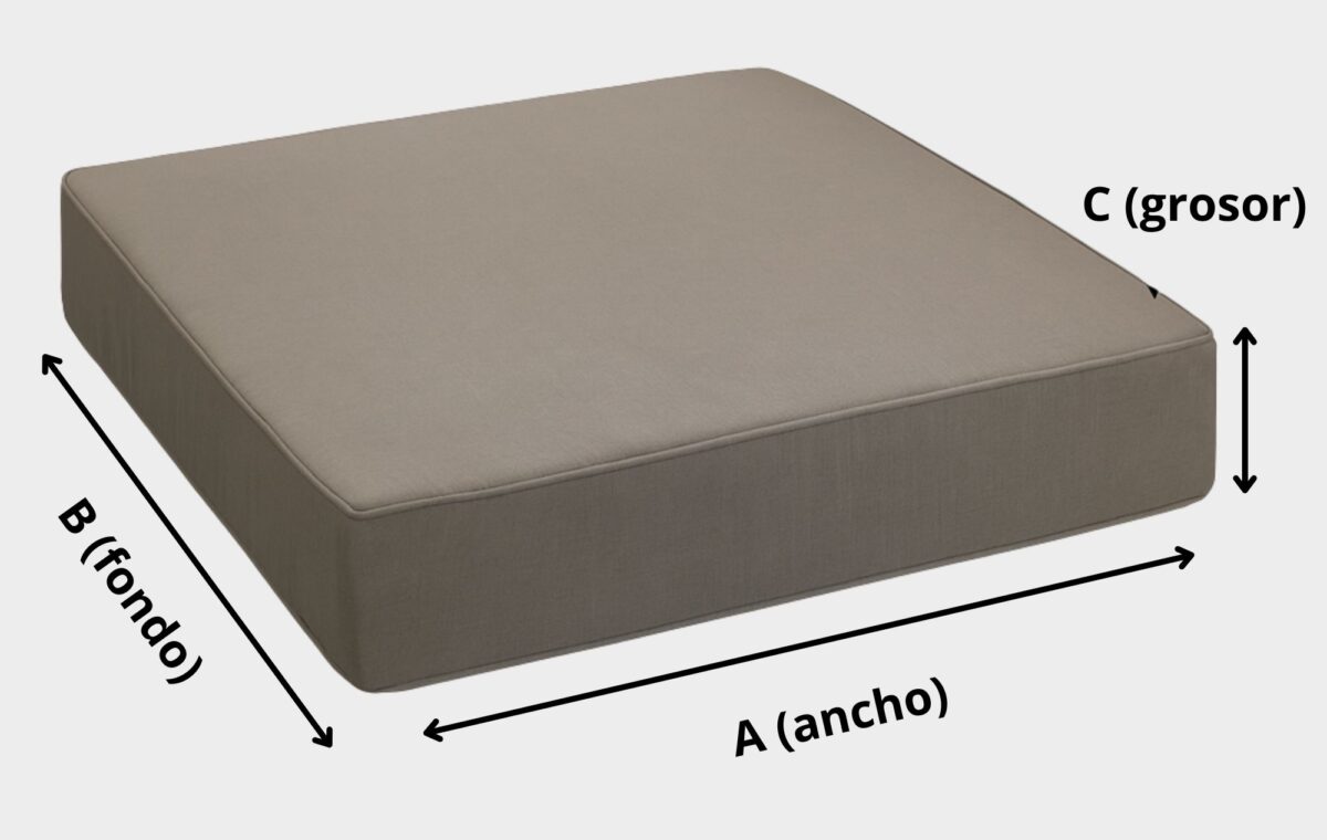 cojines exterior a medida