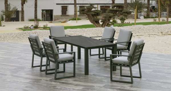 Mesa de jardín de piedra Camelia 175 - Imagen 2