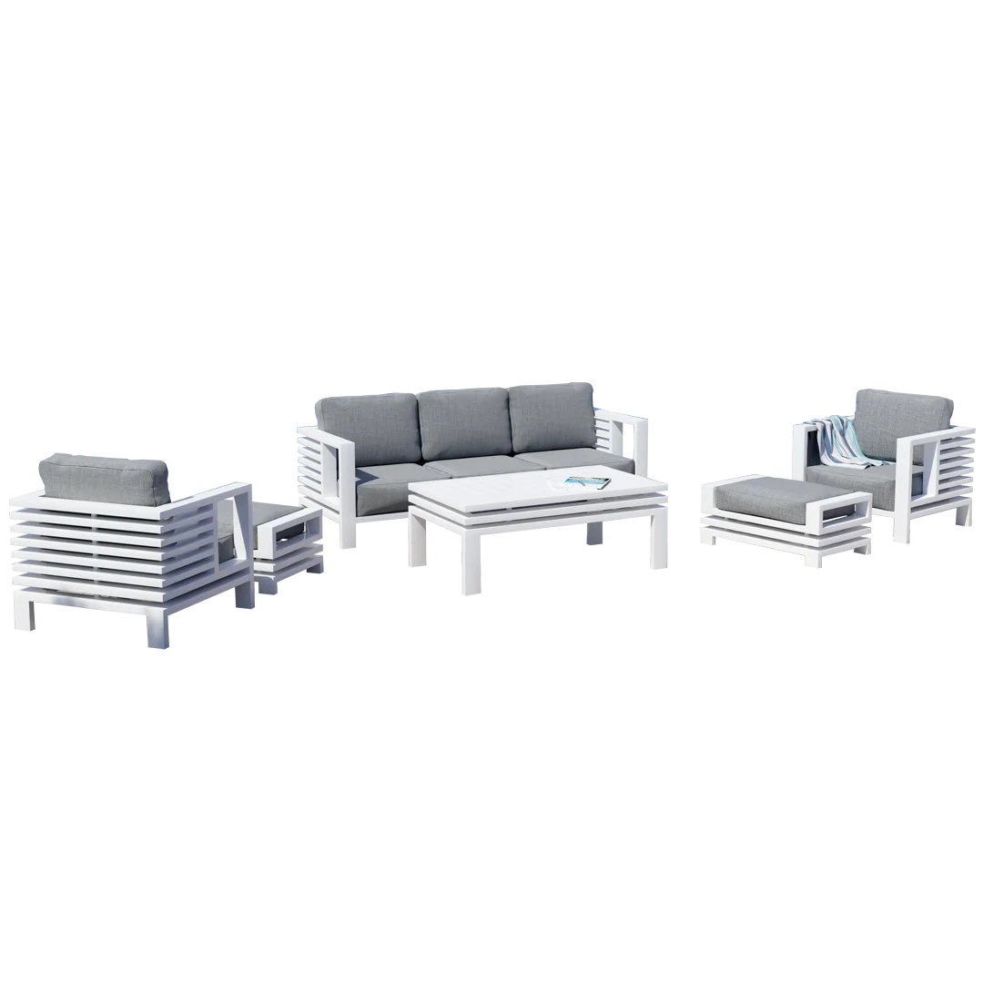 Set de Aluminio para jardín Caledonia-8