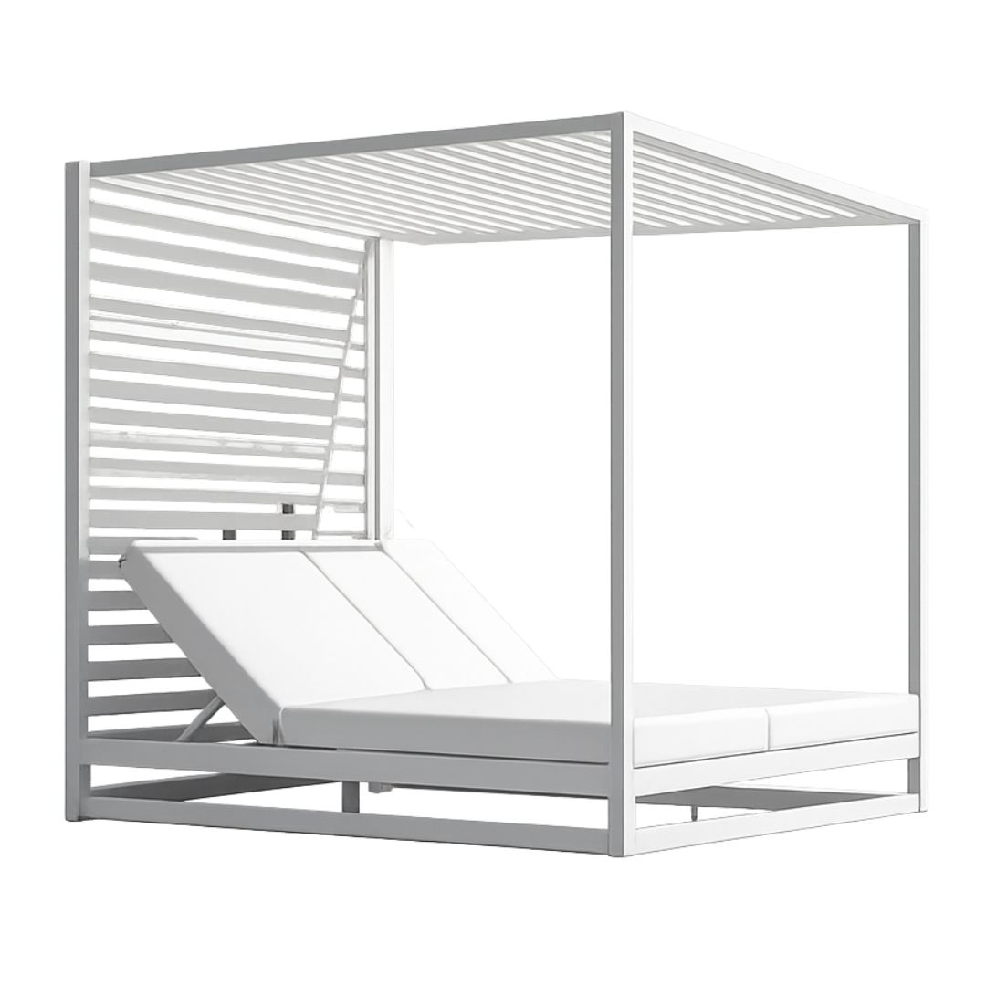 Cama balinesa exterior SANTORINI