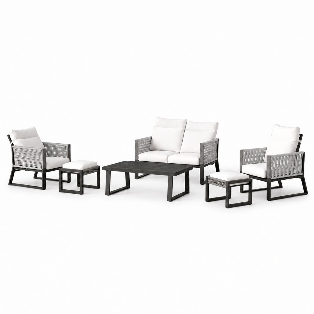 Conjunto de Jardín de Cuerda Bolonia 850 Reclinable