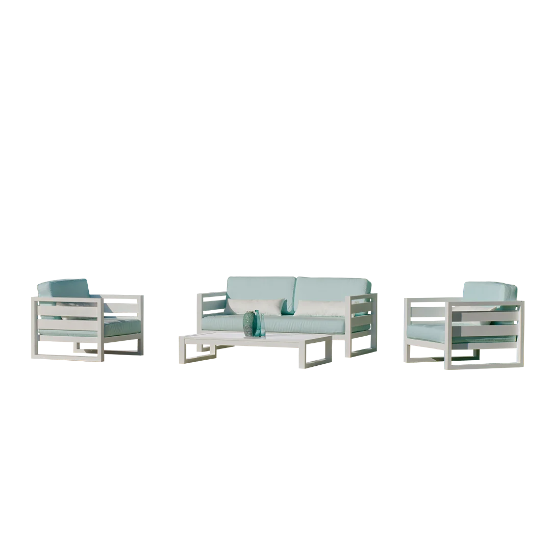 Conjunto de Sofá de Aluminio para Terraza Cosmos-7