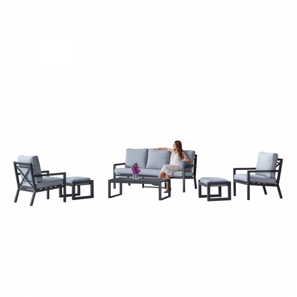 Conjunto de Sofás y Mesa Baja Dounvil-8