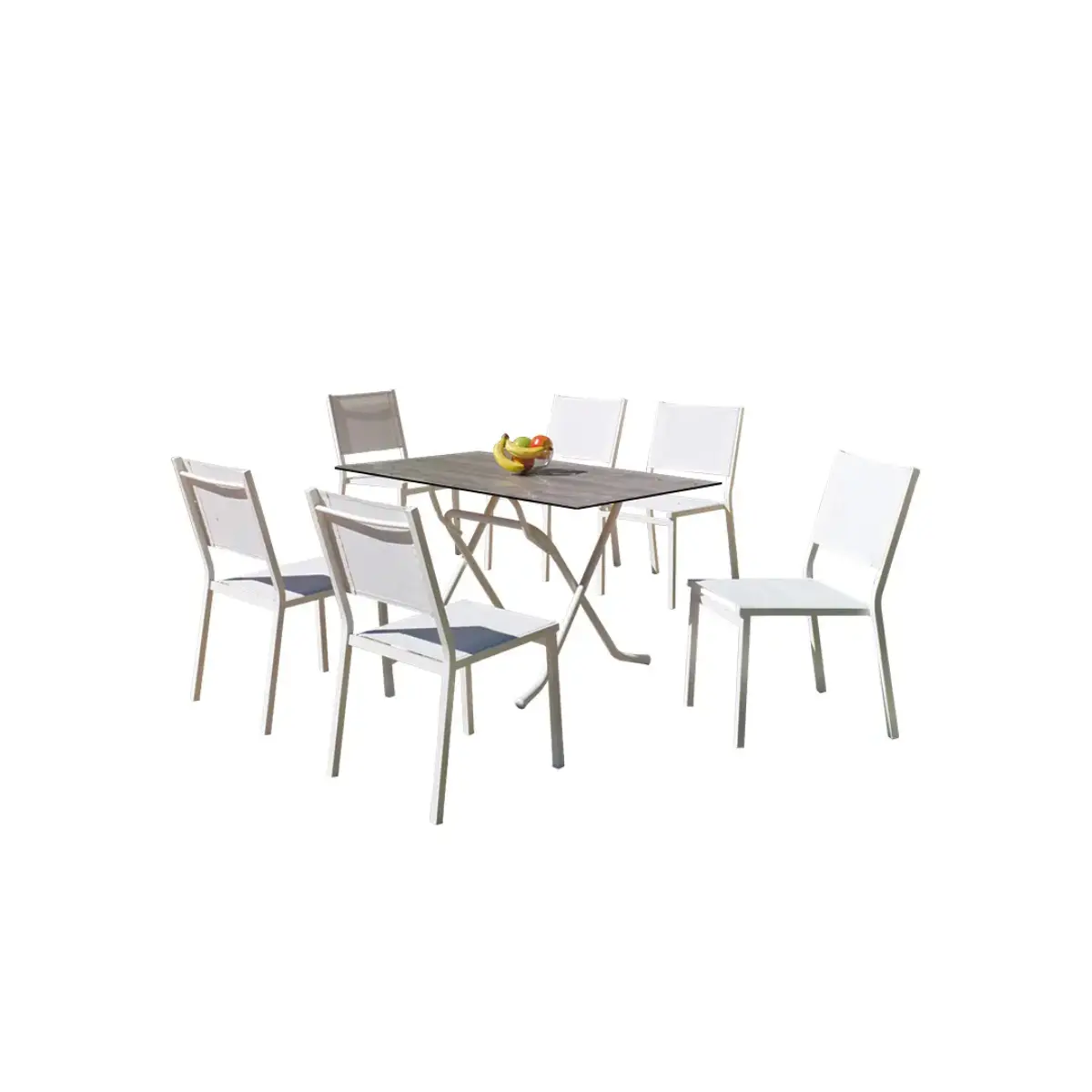 Conjunto de mesa y 6 sillas ARIÁN