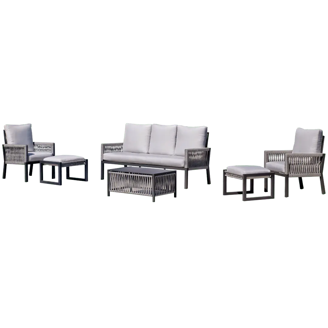 Conjunto de Muebles de Jardín de Aluminio Havana-8