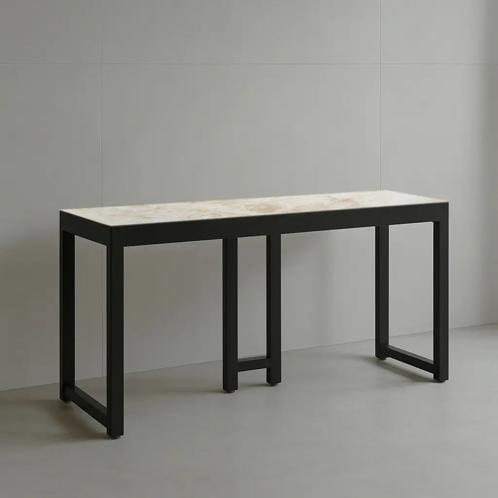 Mesa de entrada / consola de aluminio - Imagen 2