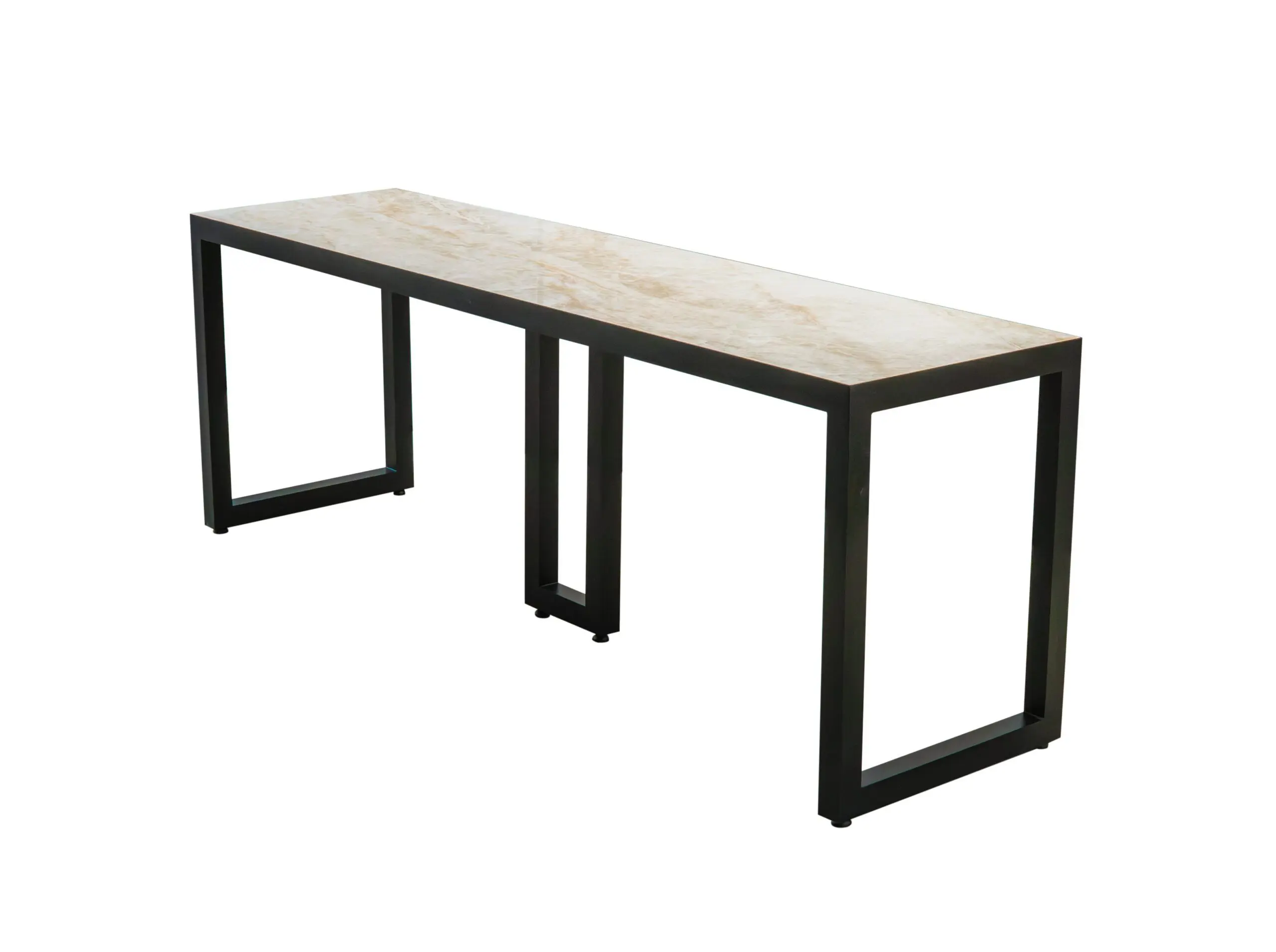 Mesa de entrada / consola de aluminio