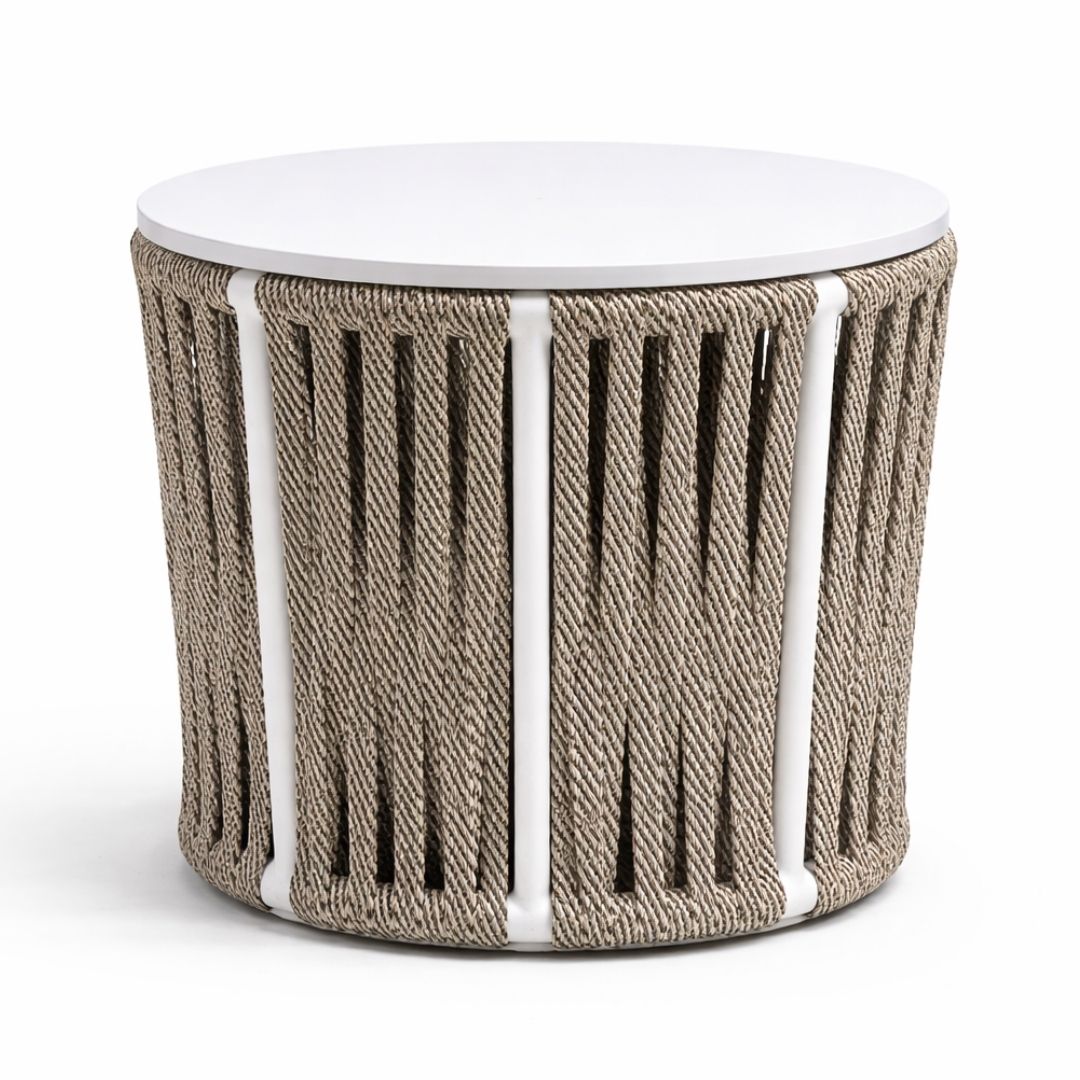 Mesa auxiliar de aluminio Reinus