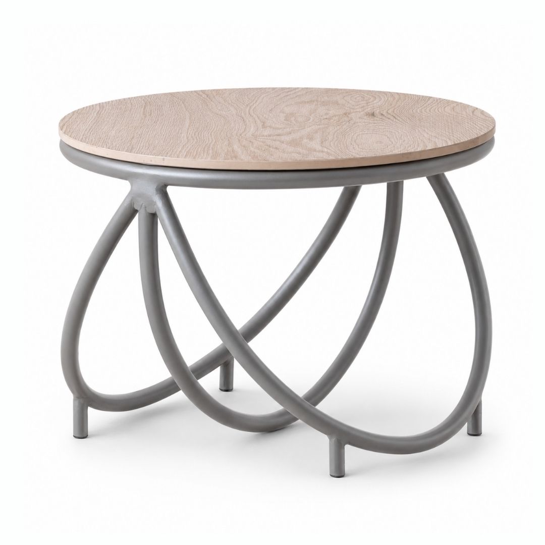 Mesa auxiliar de aluminio davin