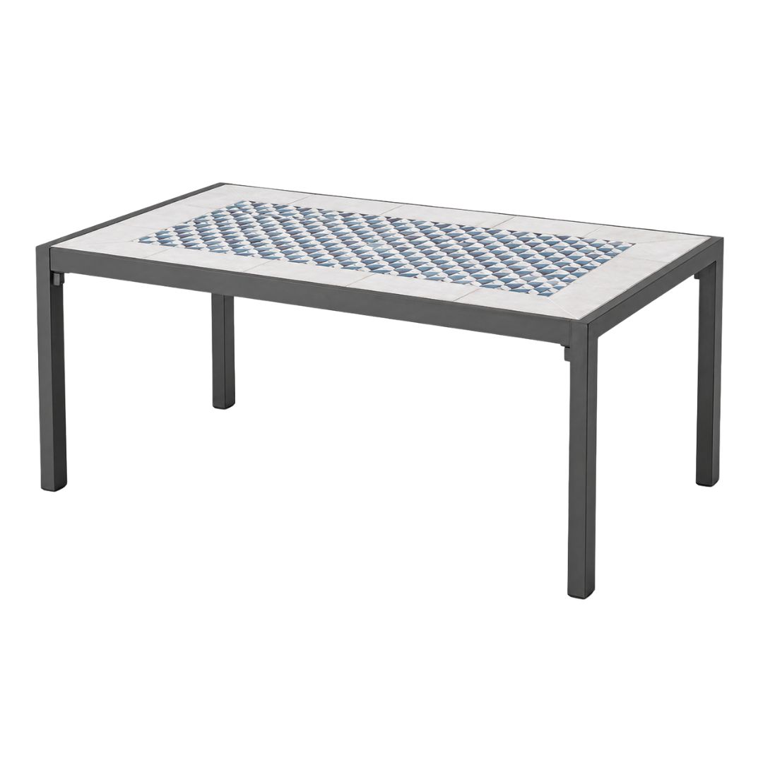 Mesa de mosaico rectangular Góndola 160