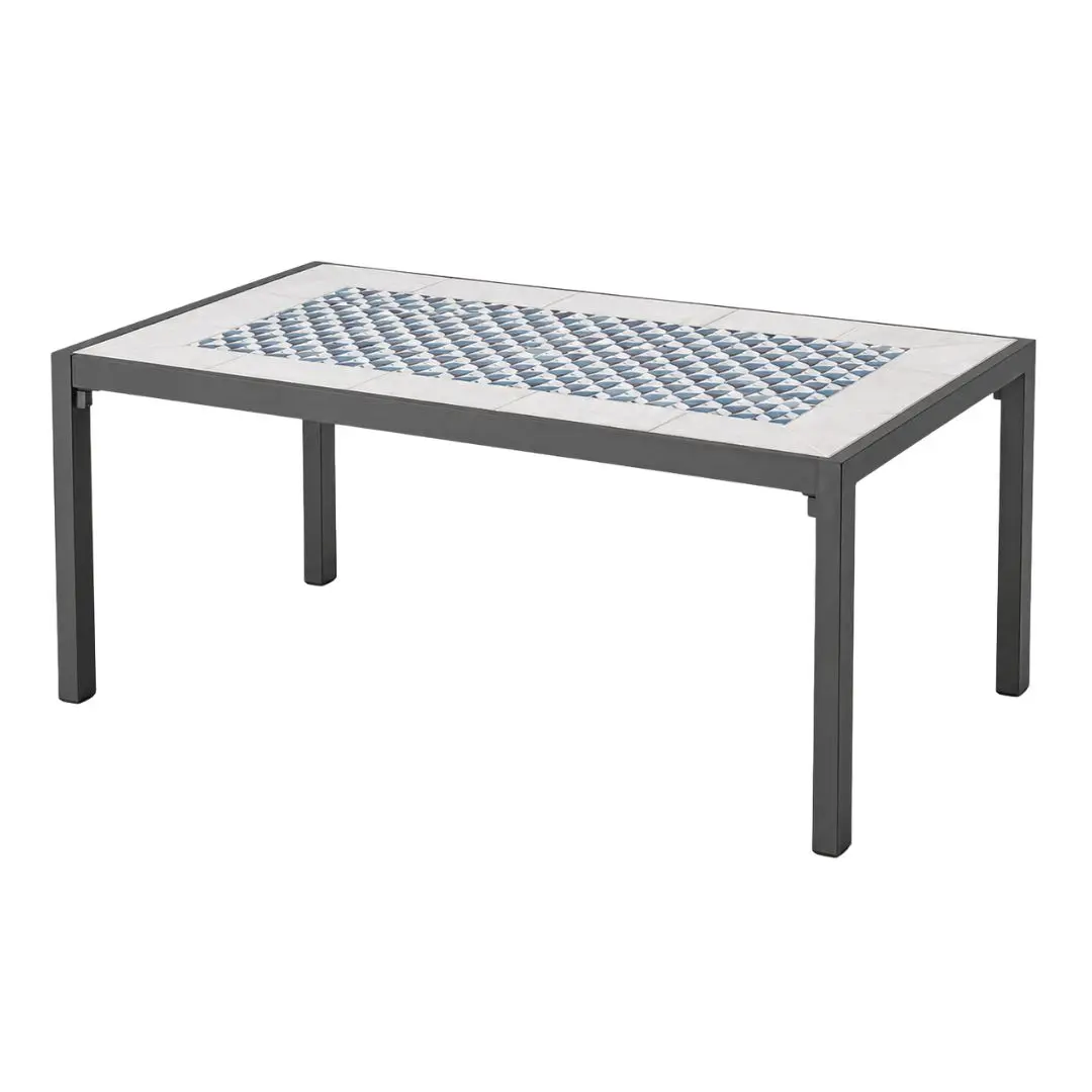 Mesa de mosaico rectangular Góndola 160