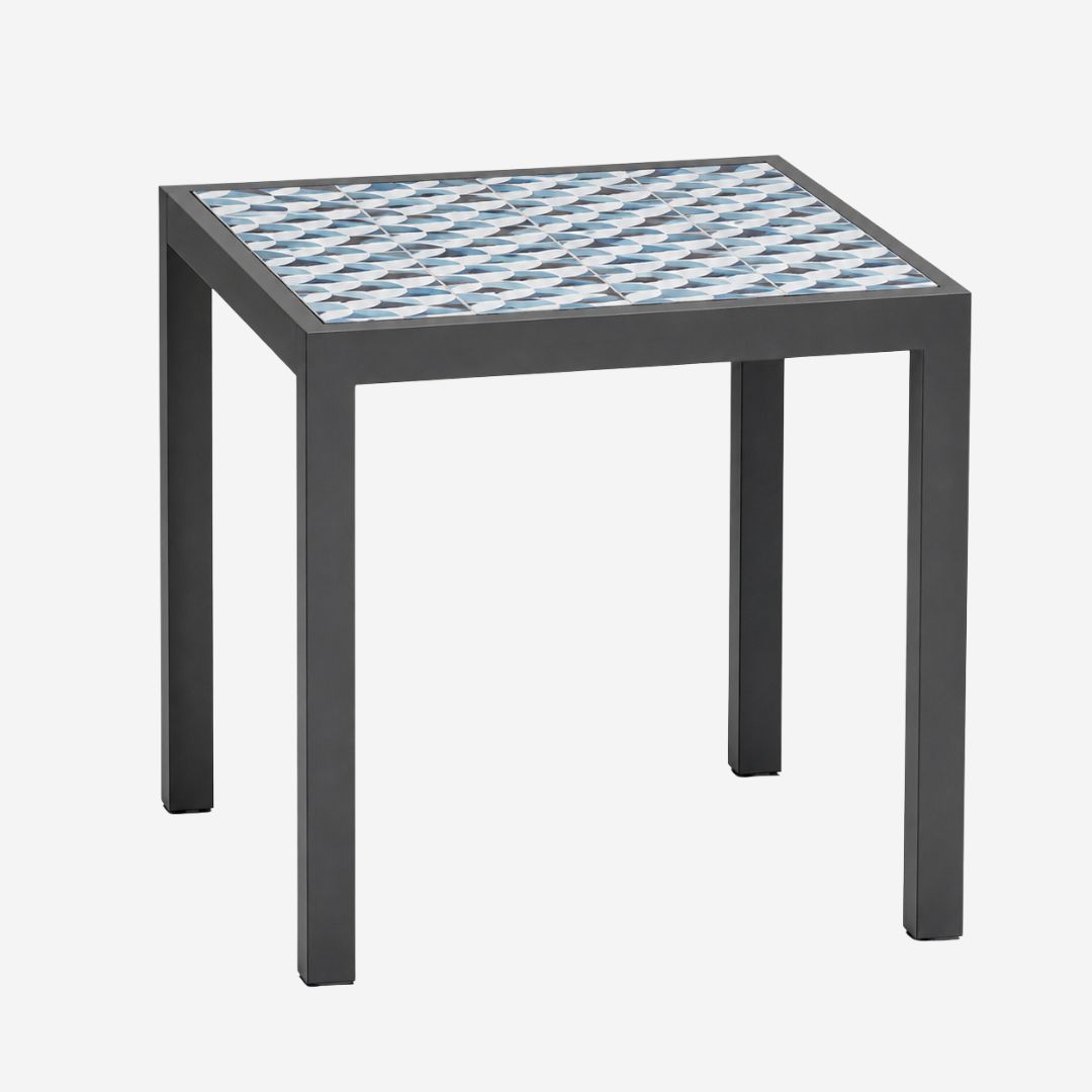 Mesa mosaico cuadrada Góndola