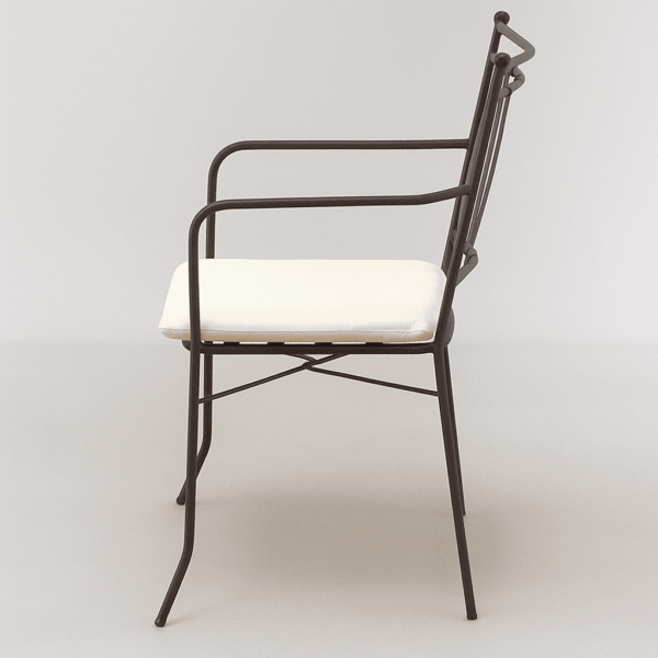 Silla de hostelería de acero Shifa - Imagen 3