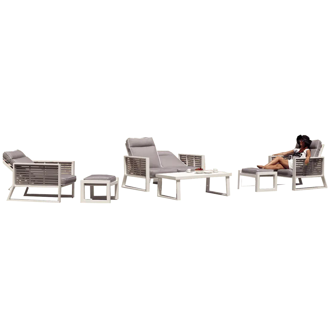 Set de Aluminio Bicolor para Exterior Samira-7
