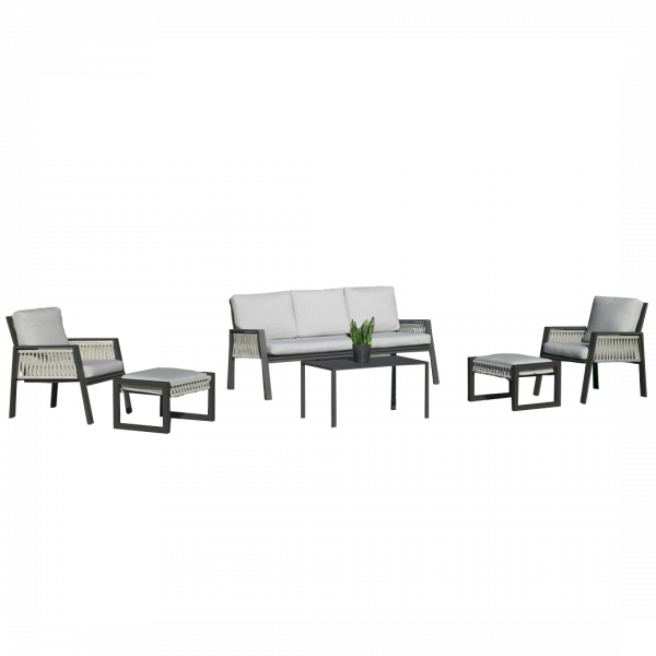 Conjunto de Aluminio y Cuerda Aldara-8