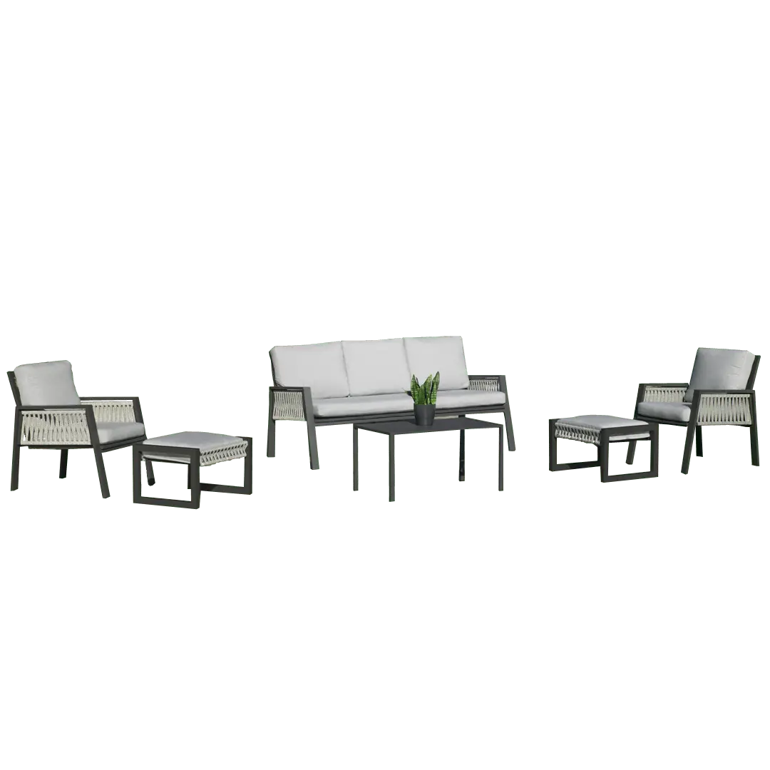 Conjunto de Aluminio y Cuerda Aldara-8