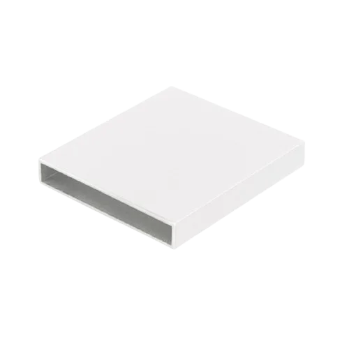 aluminio blanco muestra