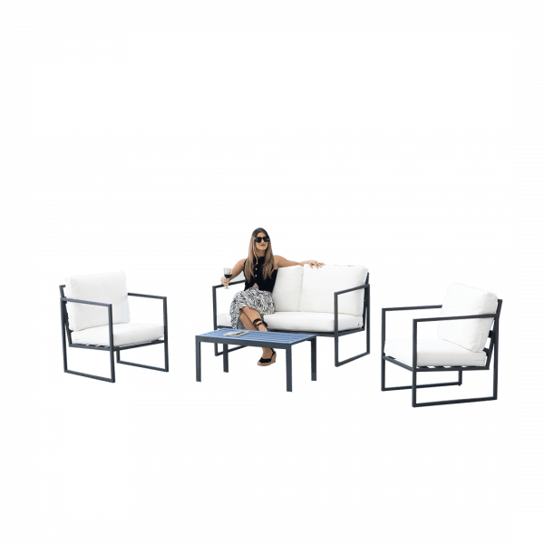 Conjunto de Aluminio para 4 Personas Cabana-7