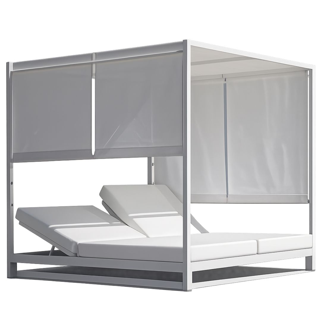 Cama balinesa piscina CRETA