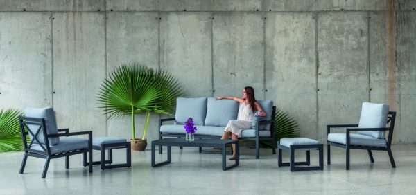 Conjunto de Sofás y Mesa Baja Dounvil-8 - Imagen 2