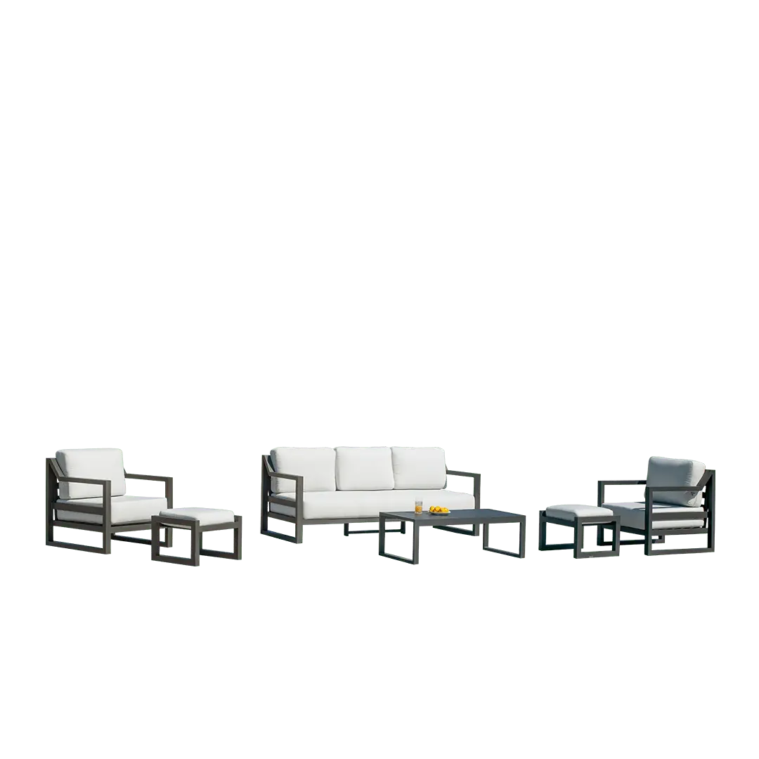 Set de Sofá de Aluminio para Exterior Dublián-8