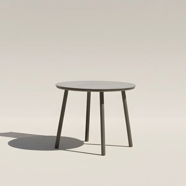 Mesa redonda de aluminio para exterior Mundra 100