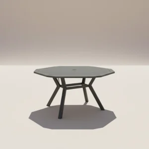 Mesa de exterior de aluminio Brasilia 150