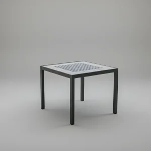 Mesa de jardín con mosaicos Góndola 90