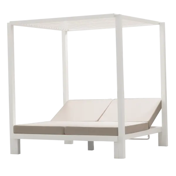 Cama Balinesa con techo de lamas Oxaca-80