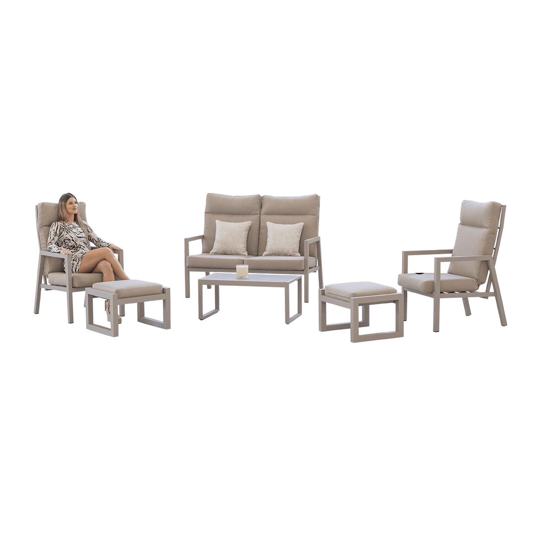 Conjunto de Sofá de Aluminio Haston-7
