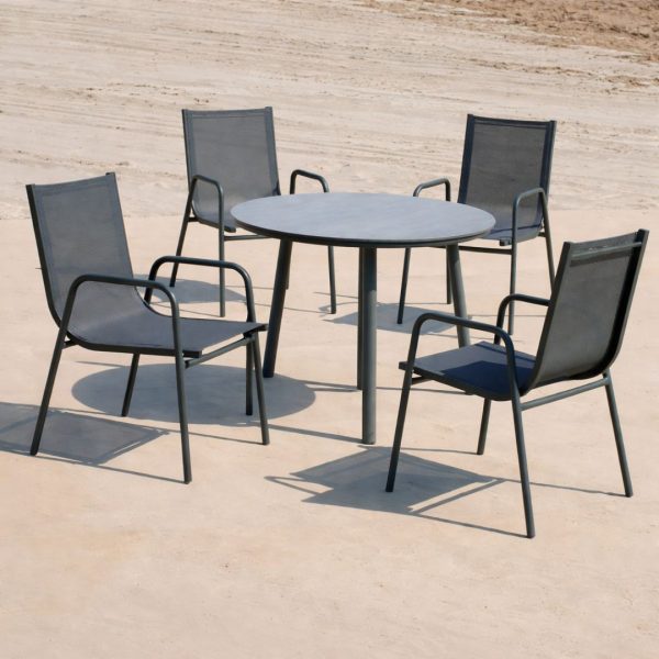 Conjunto de mesa y 4 sillas REHIN/MUNDRA