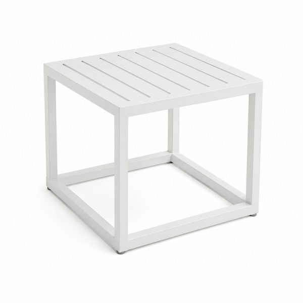 Mesa auxiliar de aluminio