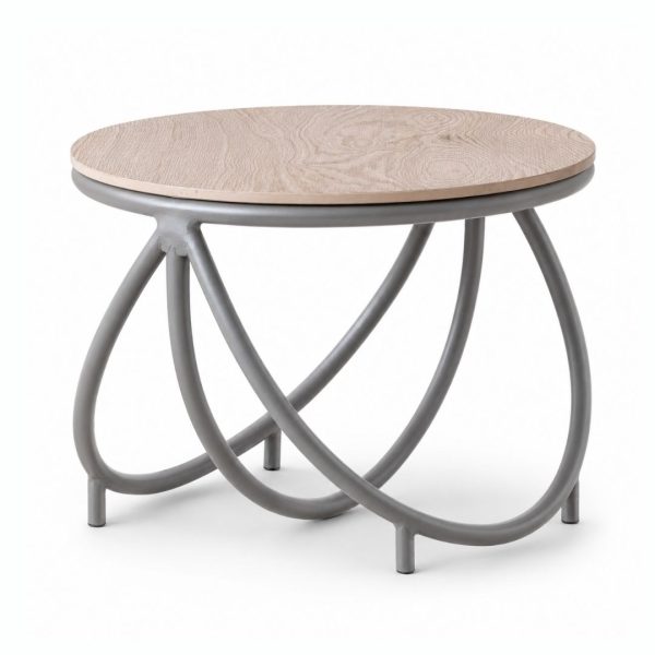 Mesa auxiliar de aluminio davin