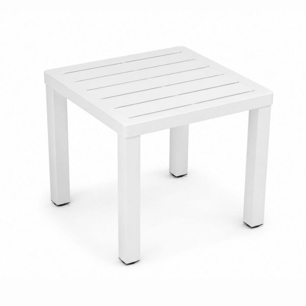 Mesa auxiliar de aluminio venecia