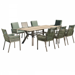 Mesa de jardín Veneto 300 con tablero fenólico