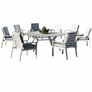 Mesa redonda para exterior Sumatra 180Ø HPL
