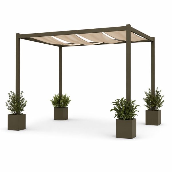 Pérgola de jardín retráctil Kavana 300