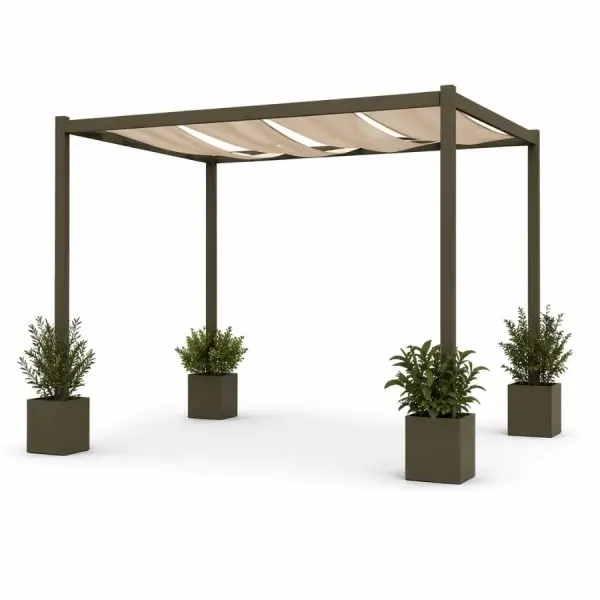Pérgola de jardín retráctil Kavana 300