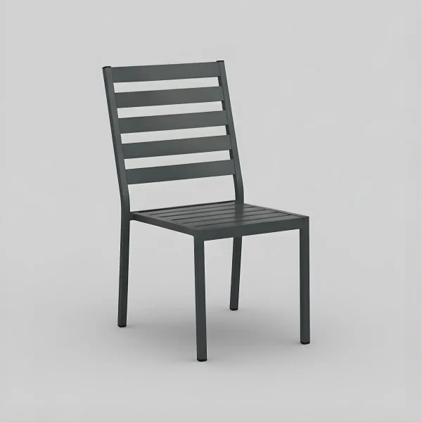 Silla de Aluminio sin Brazos Graciela