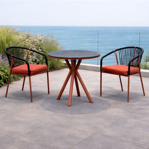 Mesa y sillones para restaurante ALDEREN/NEMUS 80